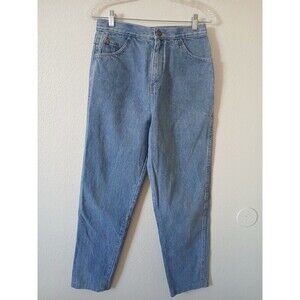Vintage Forenza Pleated Tapered High Rise Mom Jean Blue Women’s Size 10
